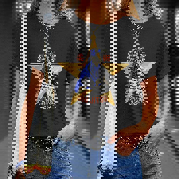 柔術スター、チャンピオン 長袖tシャツ Tシャツ 彼女への贈り物