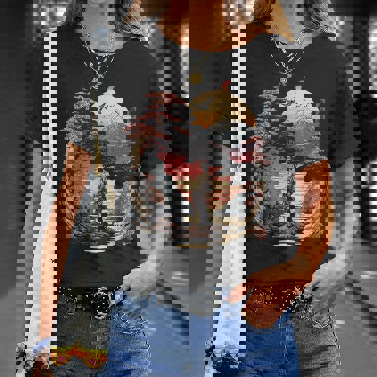 浮世絵 アート 神奈川 ヴィンテージ 和 タトゥー アート グラフィック Tシャツ 彼女への贈り物