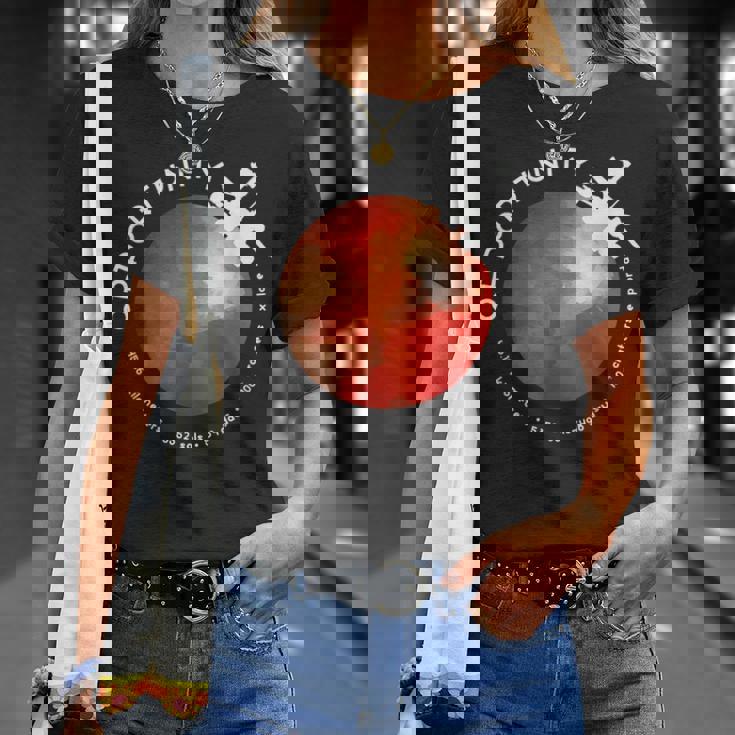 火星のオポチュニティ・ローバー オピー 宇宙探検 Tシャツ 彼女への贈り物