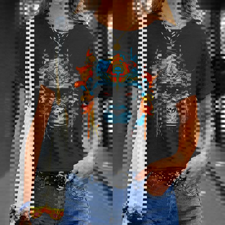 猿 動物 モチーフ イラスト 猿 Tシャツ 彼女への贈り物