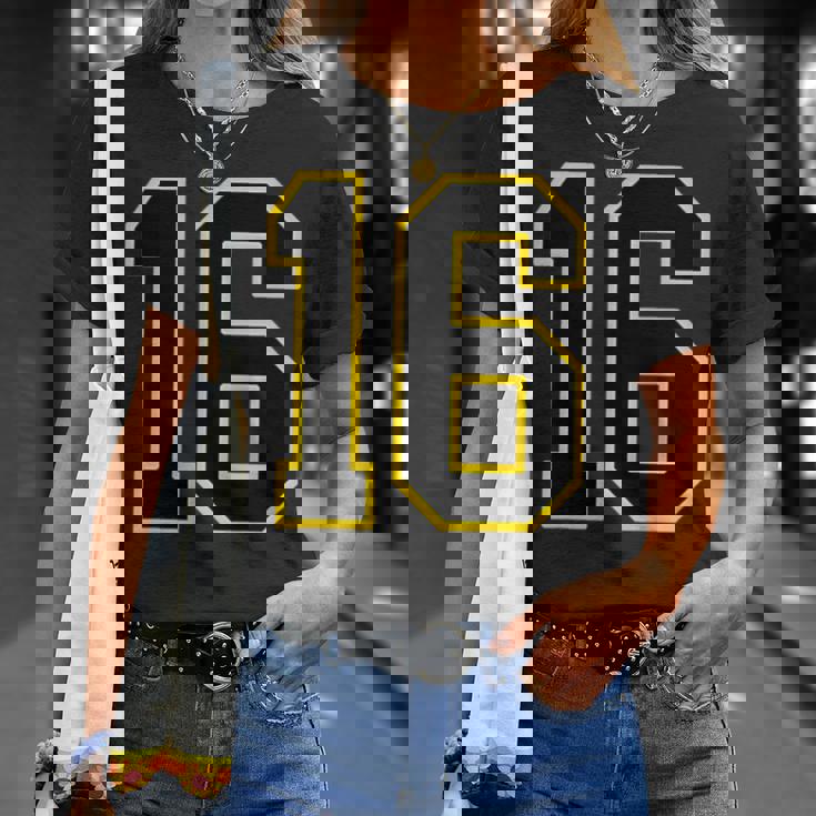 番号 16インチ ブラック Tシャツ 彼女への贈り物