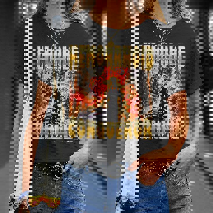 痔 征服者 ジョーク 攻勢 奇妙 面白い ミーム クリンジ Tシャツ 彼女への贈り物