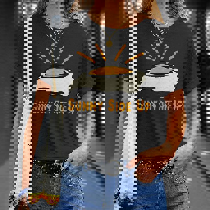 目玉焼き サニーサイドアップ Tシャツ 彼女への贈り物