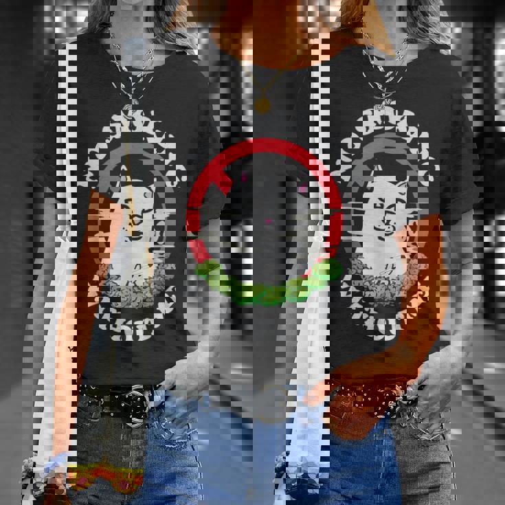 私なしでは禁煙だ Tシャツ 彼女への贈り物