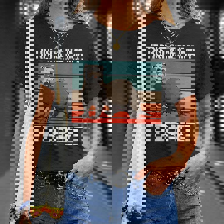 私はフェレット ハロウィン ペットオーナー フェレット Tシャツ 彼女への贈り物