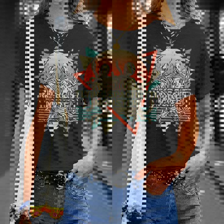 空飛ぶスパゲッティモンスター Fsm パスタファリアンレトロ Tシャツ 彼女への贈り物