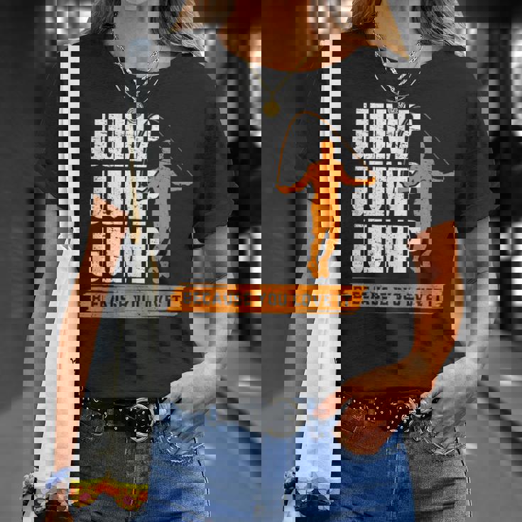 縄跳び Because You Love It 縄跳び Tシャツ 彼女への贈り物