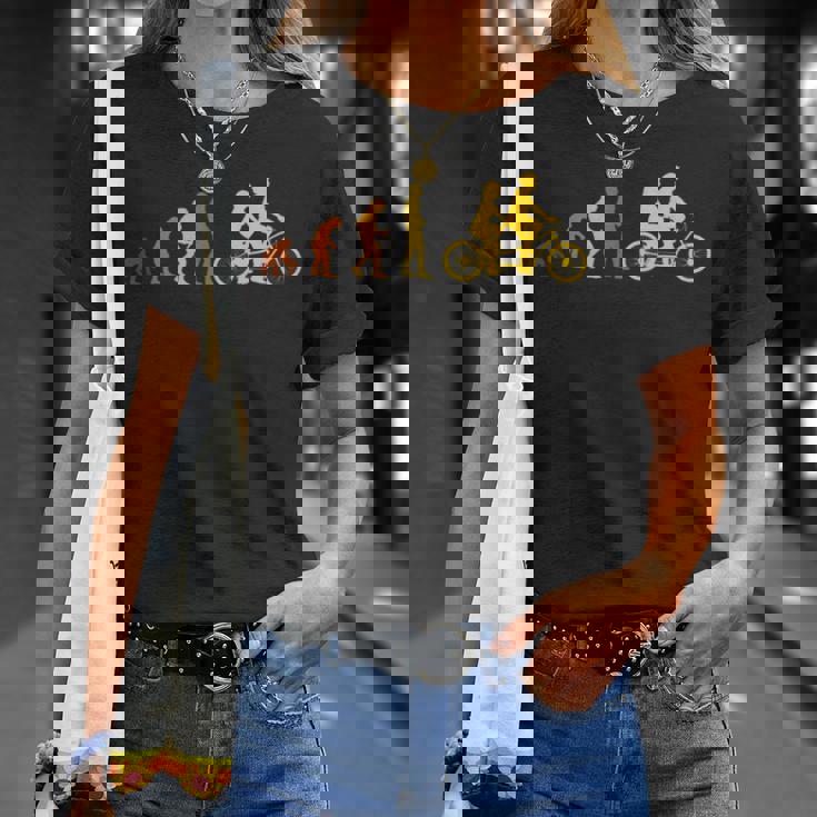 自転車 タンデムバイク タンデムバイク Tシャツ 彼女への贈り物