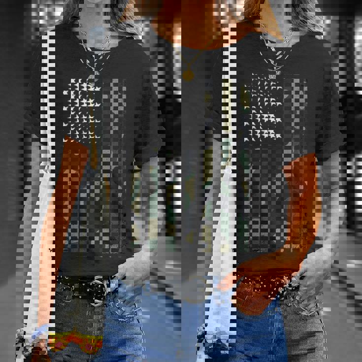 迷彩 アメリカ国旗 Usa 迷彩 メンズ ボーイズ レディース ガールズ キッズ Tシャツ 彼女への贈り物