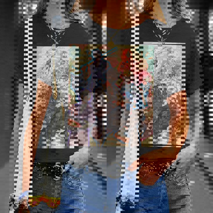 逆光 -煙くゆる宴- Kv Tシャツ 彼女への贈り物