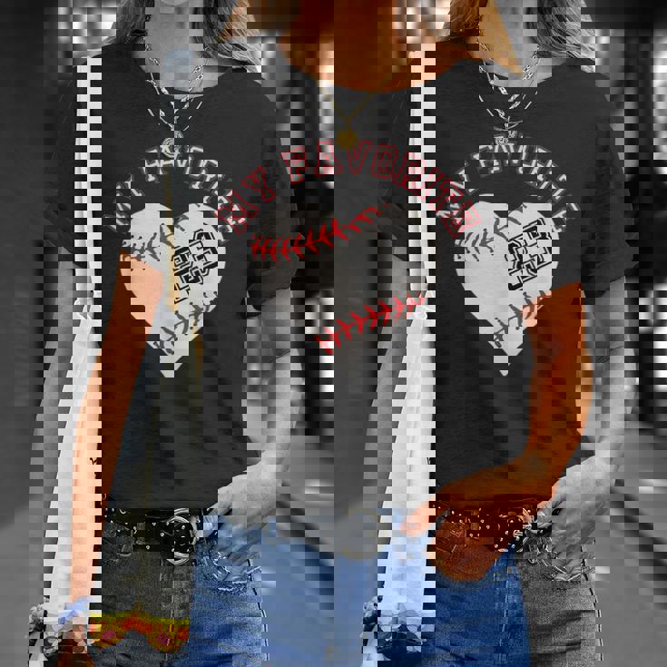 野球選手23ジャージー衣装 No＃23スポーツファンギフト Baseball Jersey Number 23 Tシャツ 彼女への贈り物