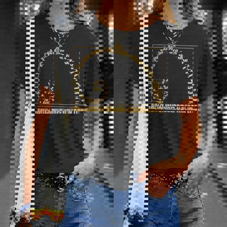 金比 フィボナッチスパイラル タイポグラフィック Tシャツ 彼女への贈り物