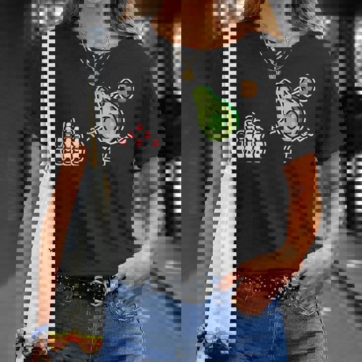 面白い アボカド カートゥーン ボウリング チーム ケグラー コーン ギフト Tシャツ 彼女への贈り物