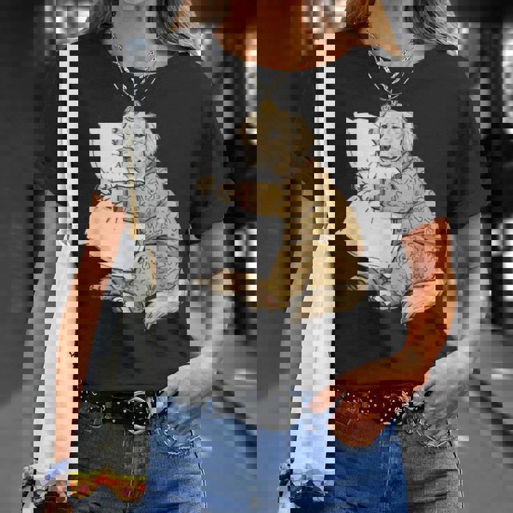 面白い スリーピー ゴールデンレトリバー パジャマ メンズ レディース キッズ Tシャツ 彼女への贈り物