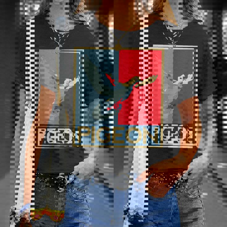 面白いtシャツ ハト 鳥 鳩 クール バードウォッチング 服 メンズ おもしろ 面白い おもしろグッズ Tシャツ 彼女への贈り物