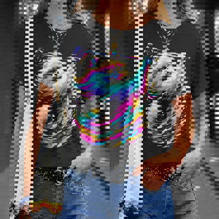 面白いtシャツ ポメラニアン ゴルフ イヌ メンズ 犬好き グッズ かわいい おもしろ 面白い 服 ネタ Tシャツ 彼女への贈り物