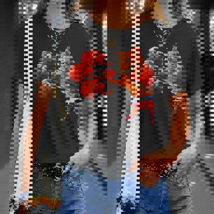 面白いtシャツ 猫 ネコ ボクシング メンズ 猫好き グッズ おもしろ 面白い 服 ネタ にゃんこ 猫の下僕 Tシャツ 彼女への贈り物