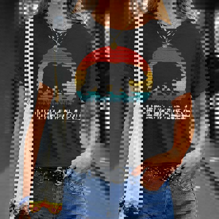 面白いロシア語 ロシアのクマのシルエット ロシア 長袖tシャツ Tシャツ 彼女への贈り物