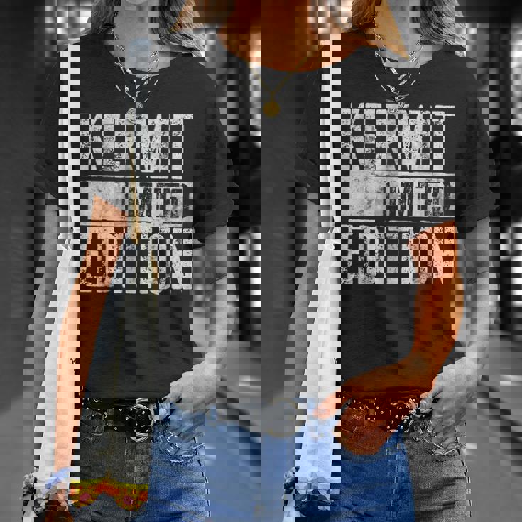 面白い名前ジョークシャツ カーミット限定版 Tシャツ 彼女への贈り物