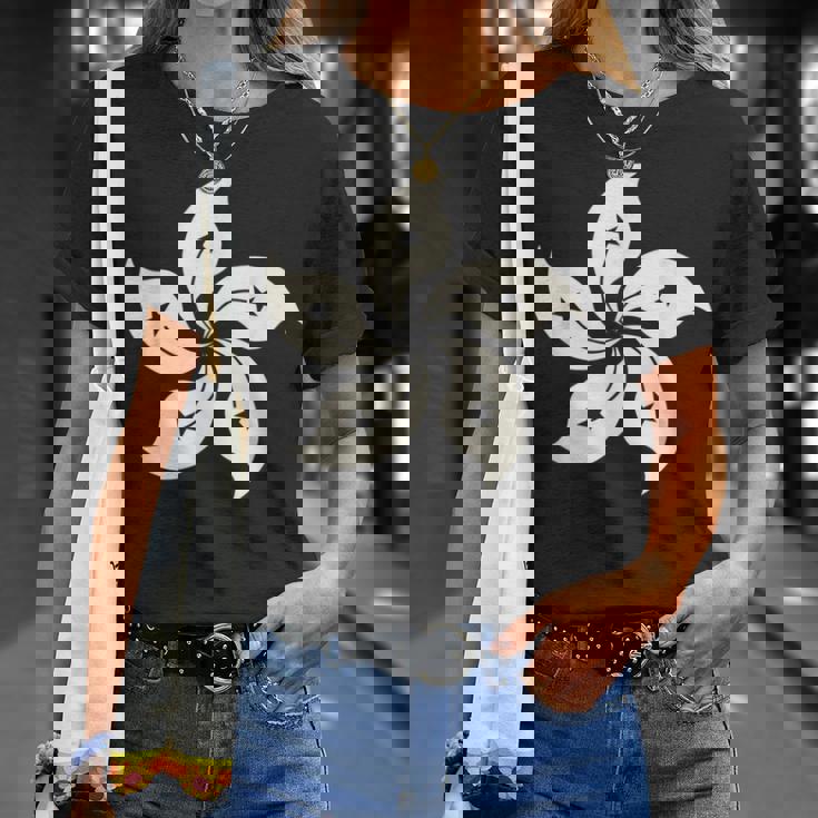 香港国旗 香港プライド オーキッド Tシャツ 彼女への贈り物