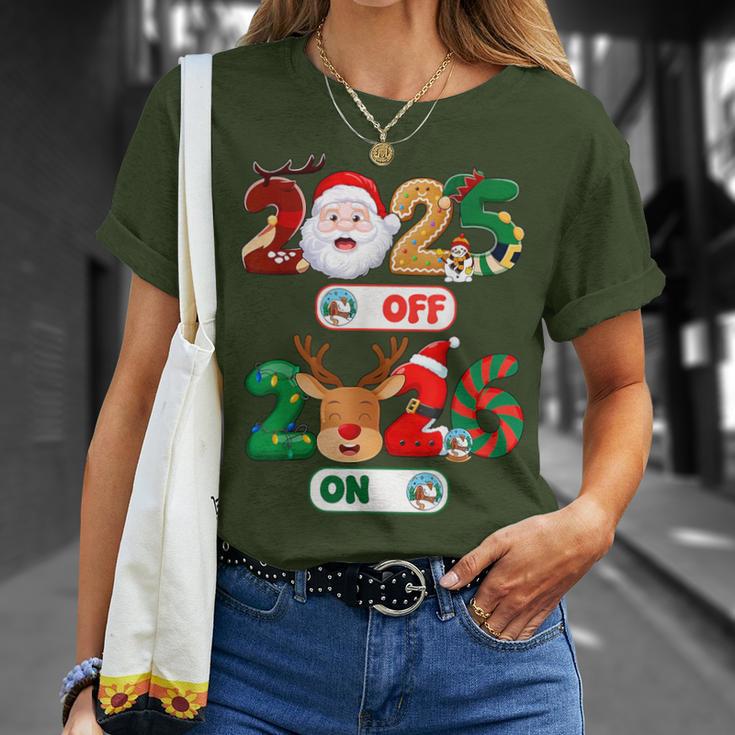 Happy New Year 2026 Goodbye 2025 Hello 2026 Christmas Xmas T-Shirt ...