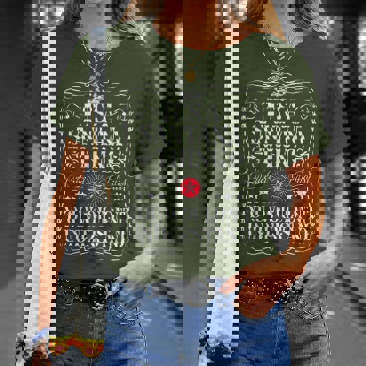 Santana Name Its Aantana Thing You Wouldn't Understanding Tシャツ 彼女への贈り物