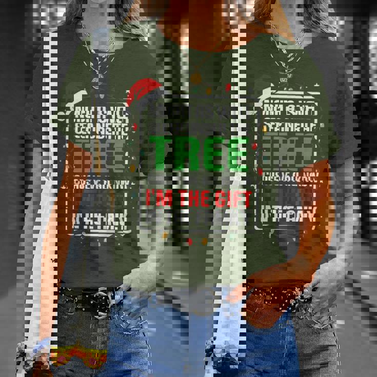 Might As Well Sleep Under The Tree Christmas Pajamas T-Shirt Gifts for Her Might As Well Sleep Under The Tree Christmas Pajamas T-Shirt Gifts for Her