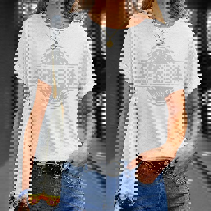 Aprilia Italia Aprilia Italy 公式 アプリリア ラツィオ Cv23 長袖tシャツ Tシャツ 彼女への贈り物