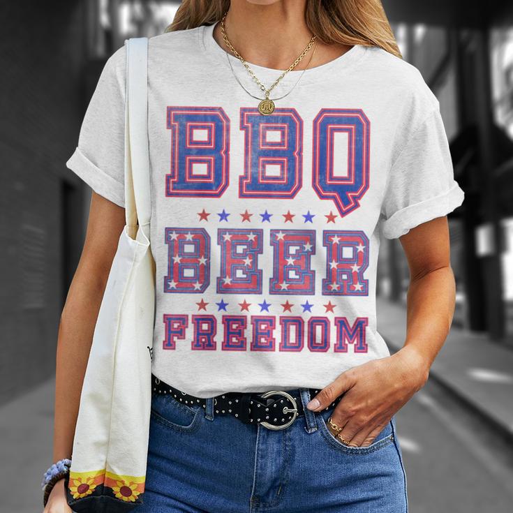 Bbq Beer Freedom シャツ ビンテージ Tシャツ 彼女への贈り物
