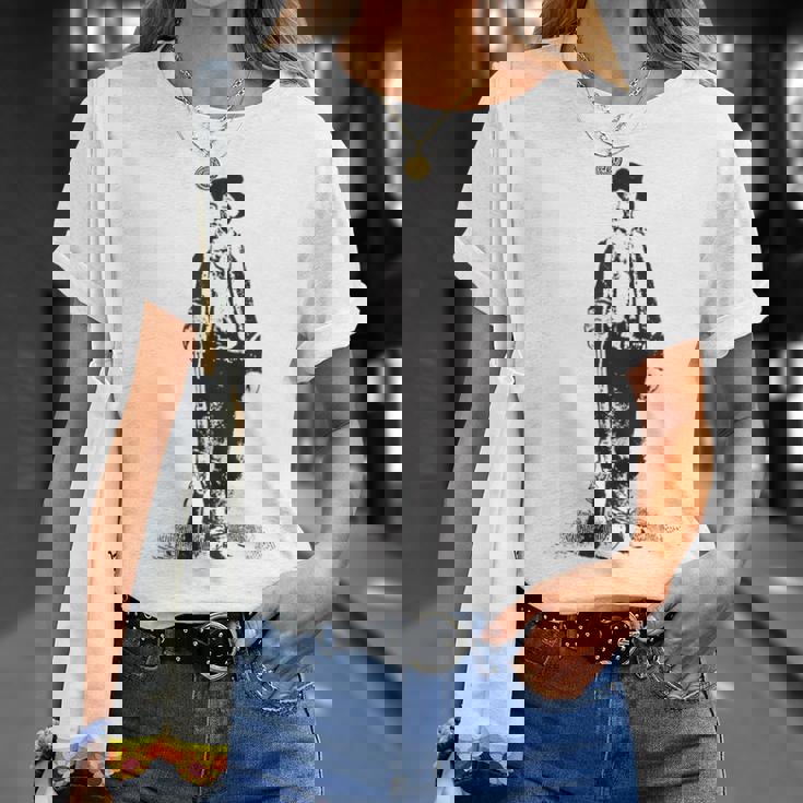 Billy Kid ガンスリンガー ガンファイターヒストリーワイルドウェストギフト Tシャツ 彼女への贈り物