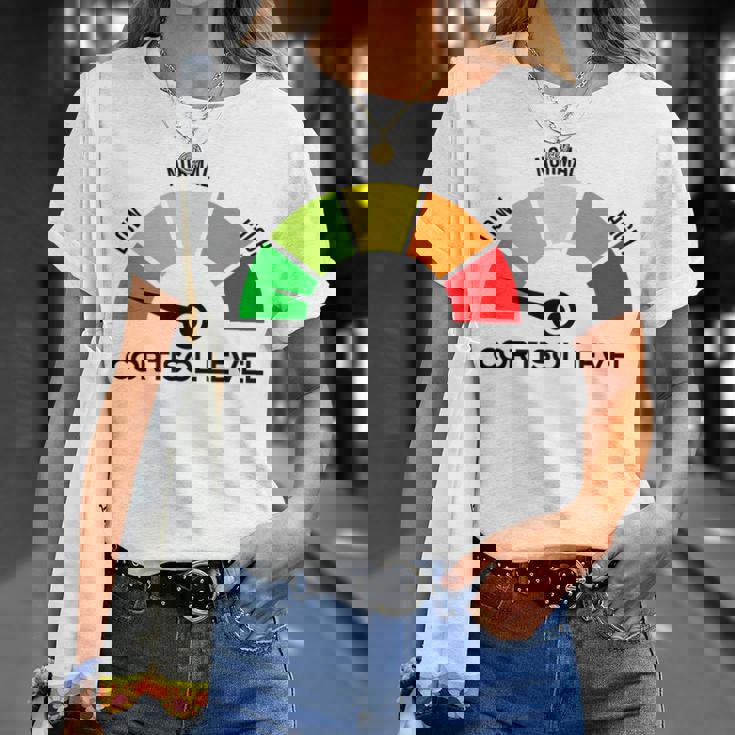 Cortisol Leveltresschool Andtudents Tシャツ 彼女への贈り物