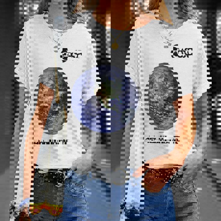 Esa 欧州宇宙機関 地球 46 億年 Tシャツ 彼女への贈り物