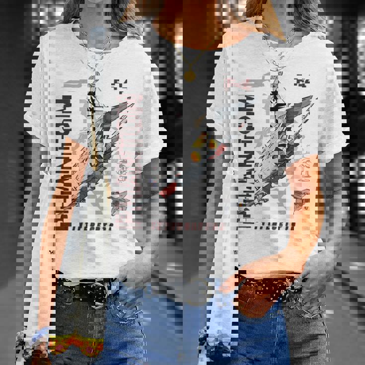 F-4 Phantom Ii ジェットグラフィック Tシャツ 彼女への贈り物