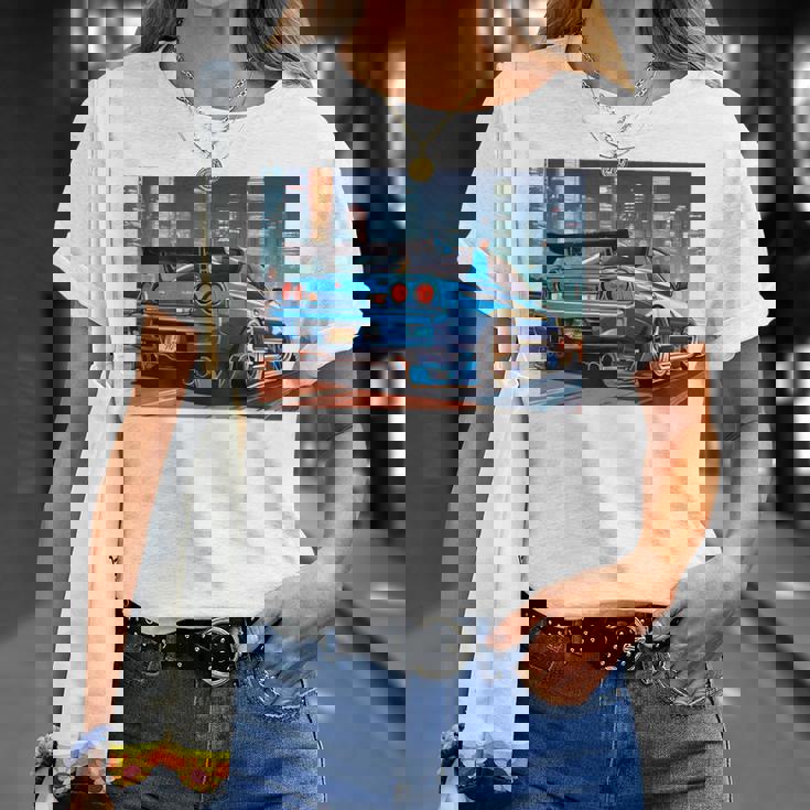 Jdmナイトドリフトレースカー東京スカイラインデザイン。 Tシャツ 彼女への贈り物