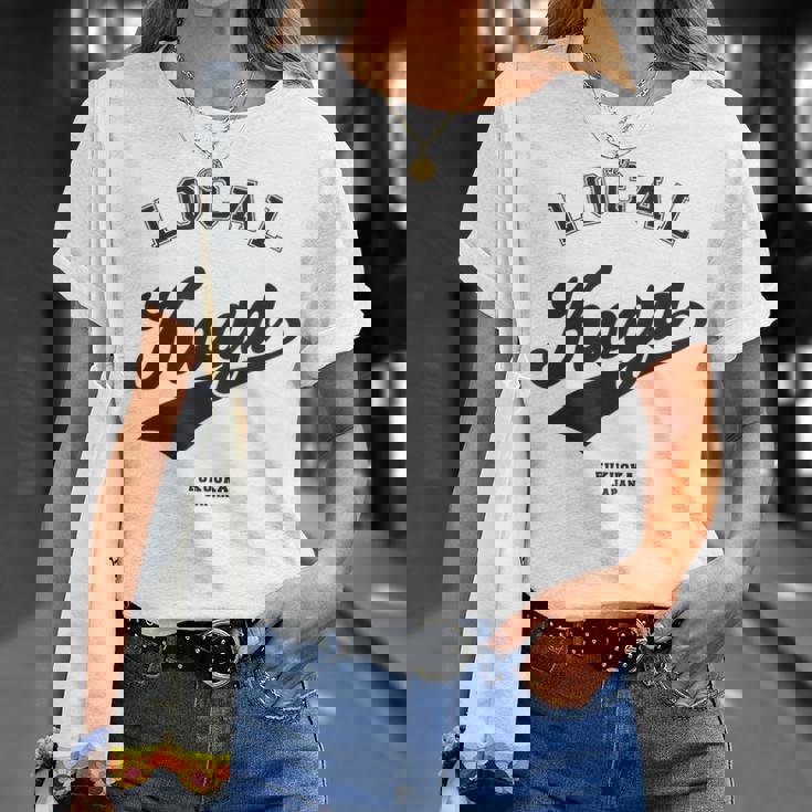 Koga Local 古賀市ローカル 故郷 Tシャツ 彼女への贈り物