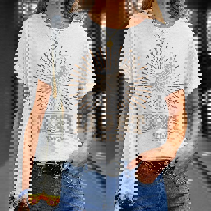 Light Crew シアターライティングテクニシャン ステージライティング Tシャツ 彼女への贈り物