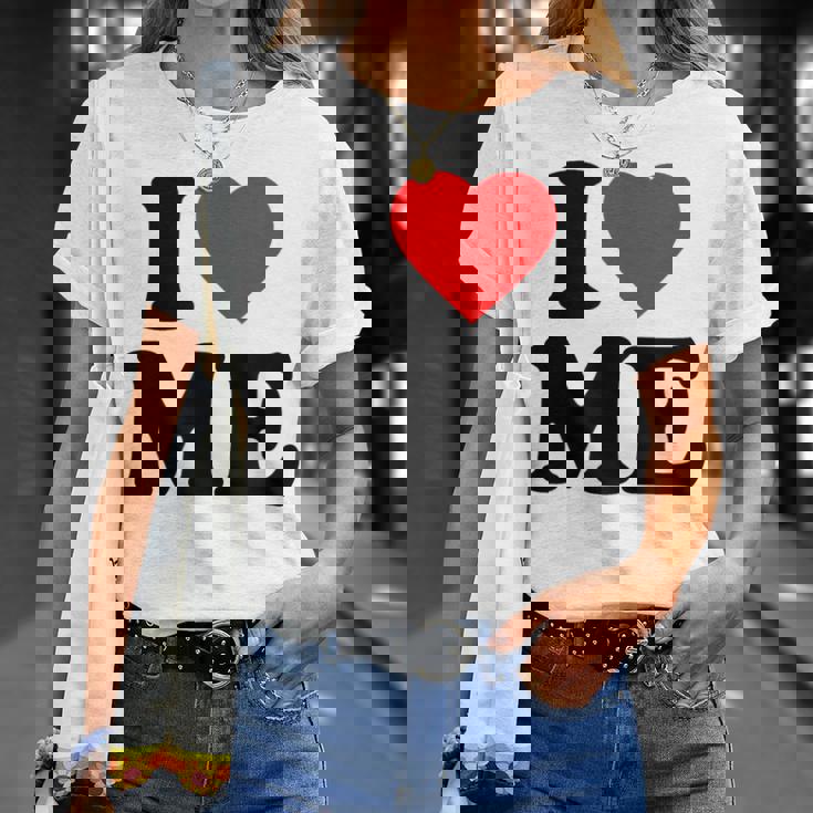 I Love Me · I Heart Me Y2k · 私は私を愛してます Tシャツ 彼女への贈り物