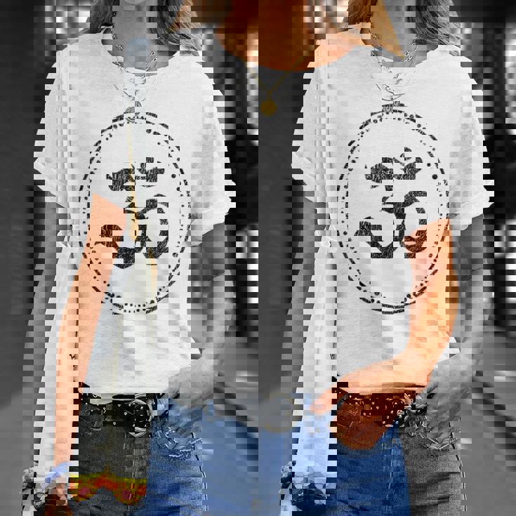 Om スピリチュアルシンボル ヨガ 瞑想 オーム Tシャツ 彼女への贈り物