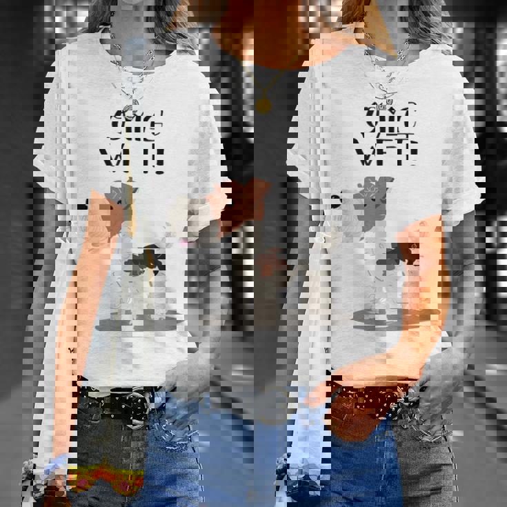 Omg Wft ワイヤーフォックステリアシャツ Tシャツ 彼女への贈り物