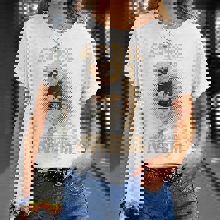 On Back 1994年4月 32歳の誕生日 32歳 テディベア Tシャツ 彼女への贈り物