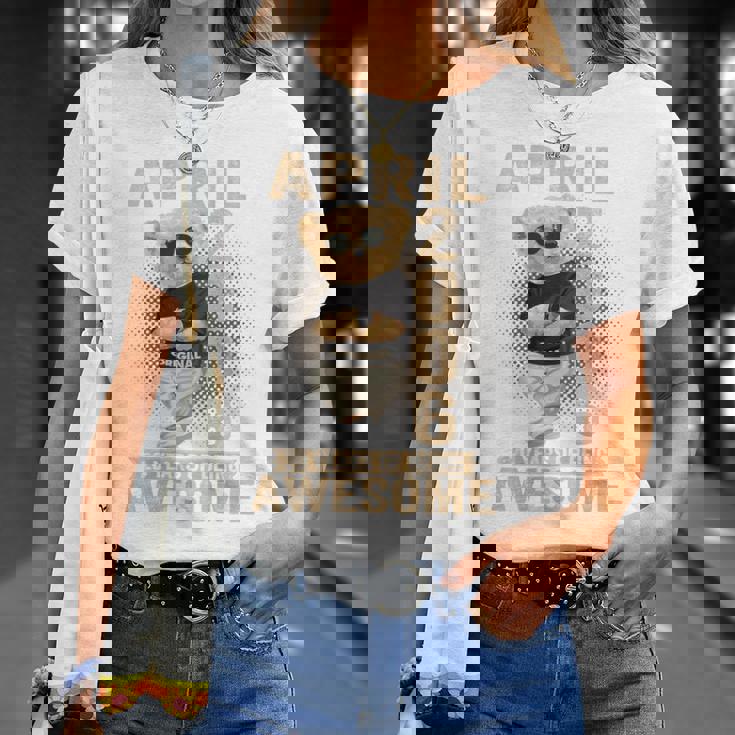 On Back 2006年4月 20歳の誕生日 20歳 テディベア Tシャツ 彼女への贈り物