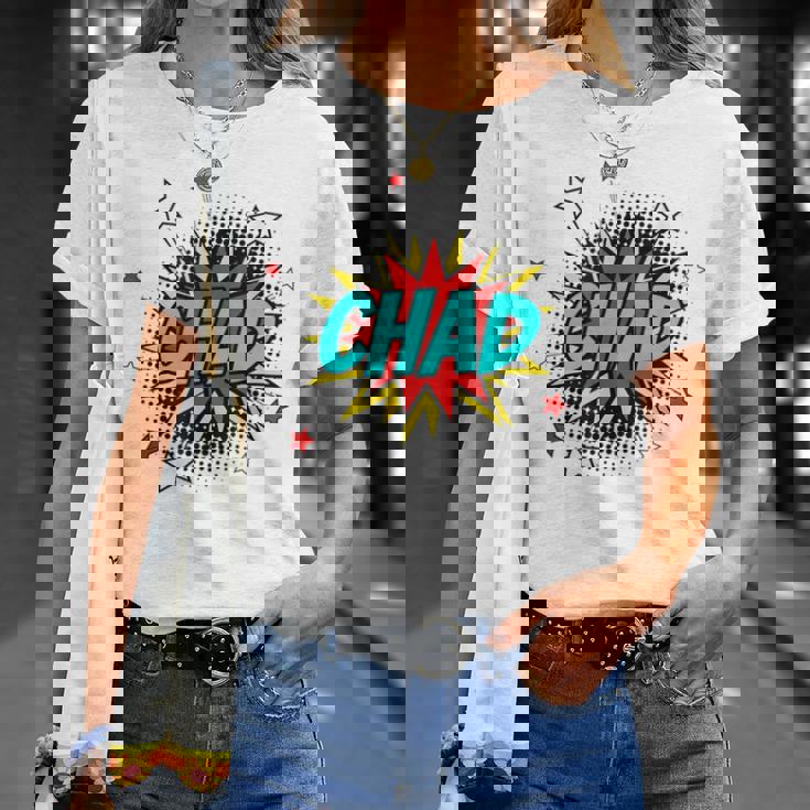 Personalized Name Comic Pop Art Superhero Chad T-Shirt Gifts for Her Personalized Name Comic Pop Art Superhero Chad T-Shirt Gifts for Her