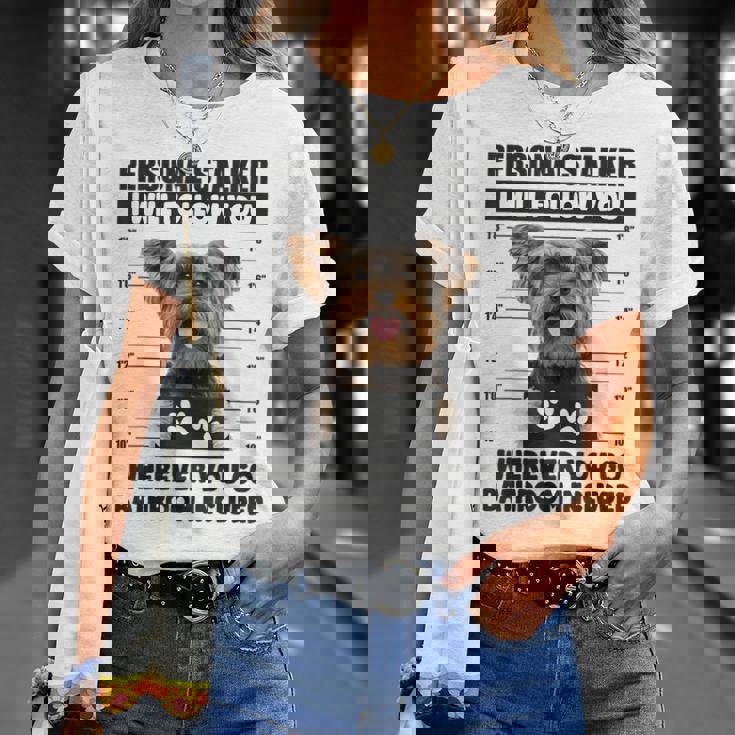 Personaltalker Yorkie ファニーヨークシャー犬好き オーナーミーム Tシャツ 彼女への贈り物