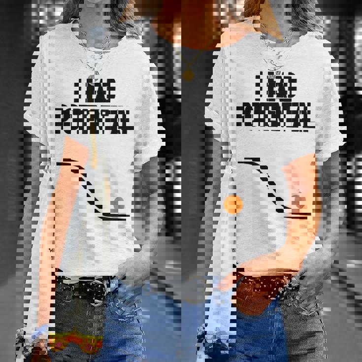 Physics I Had Potential Tシャツ 彼女への贈り物