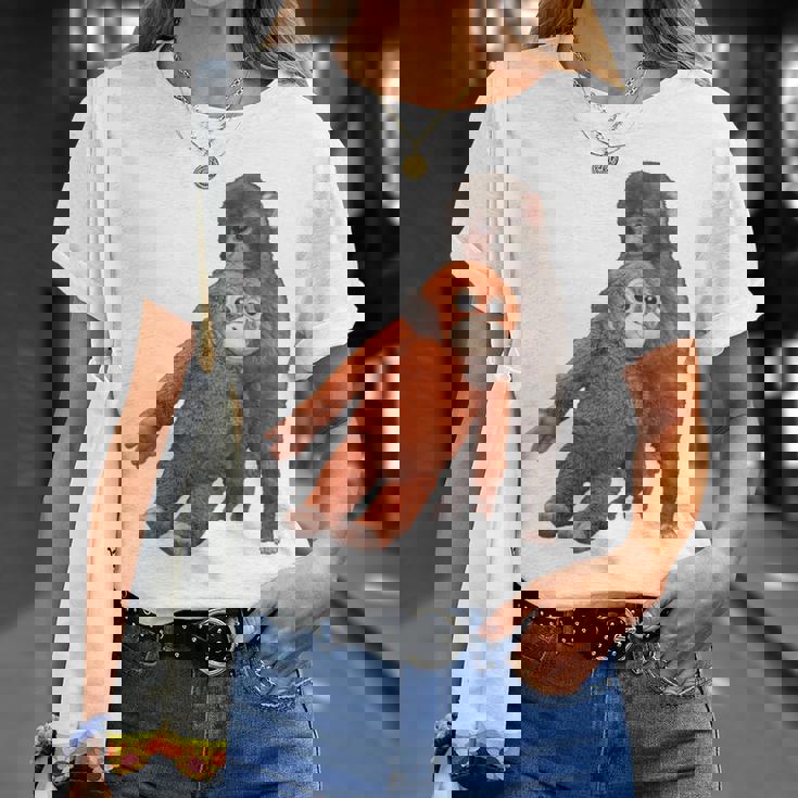 Punch The Monkey Meme X Ape Cute Punch Monkey Baby Meme Tシャツ 彼女への贈り物