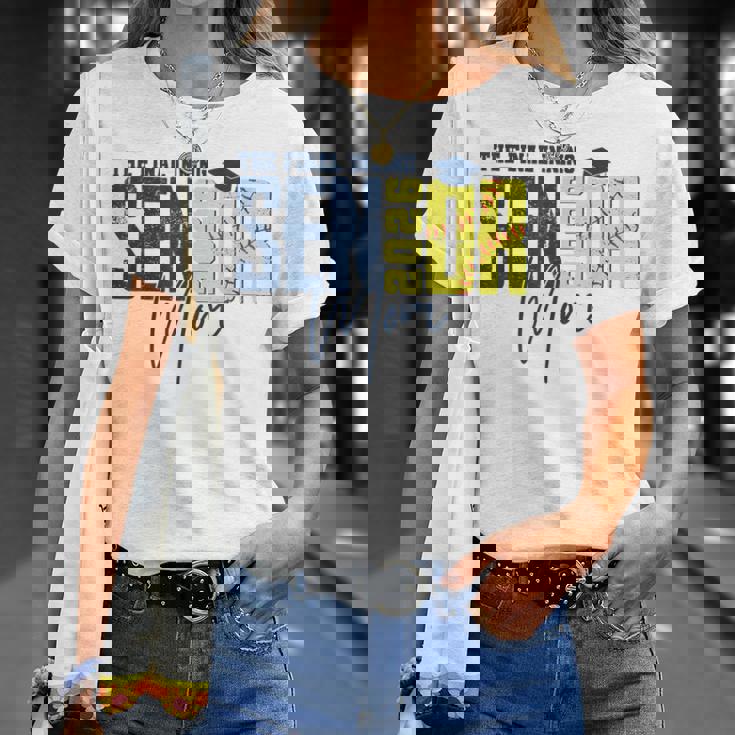 Retro The Final Inning Senior Softball Mom Class Of 2026 T-Shirt Gifts for Her