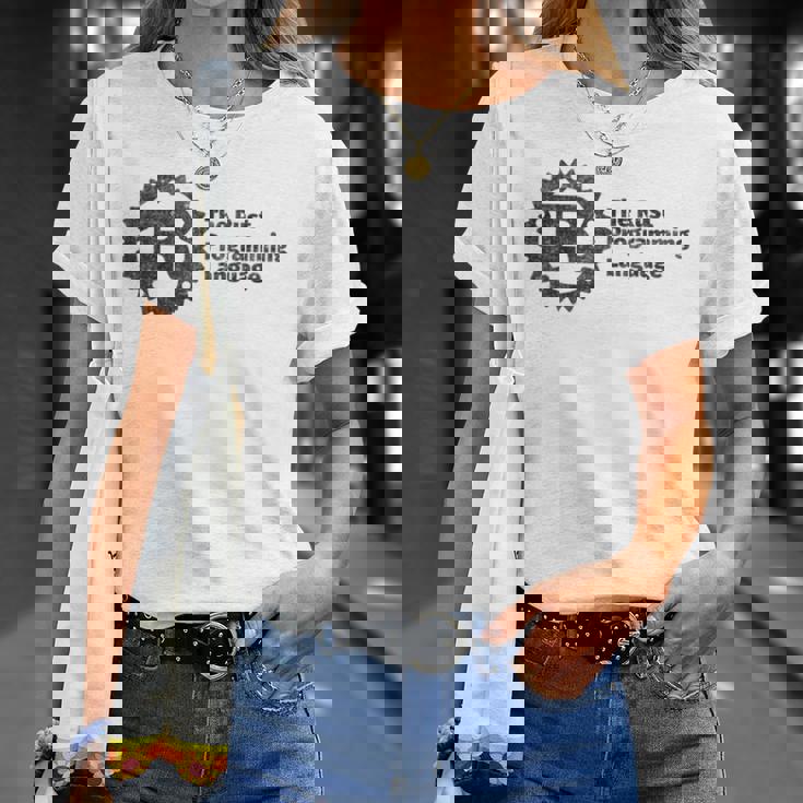 Rust 開発者のためのマルチパラダイムプログラミング言語 長袖tシャツ Tシャツ 彼女への贈り物