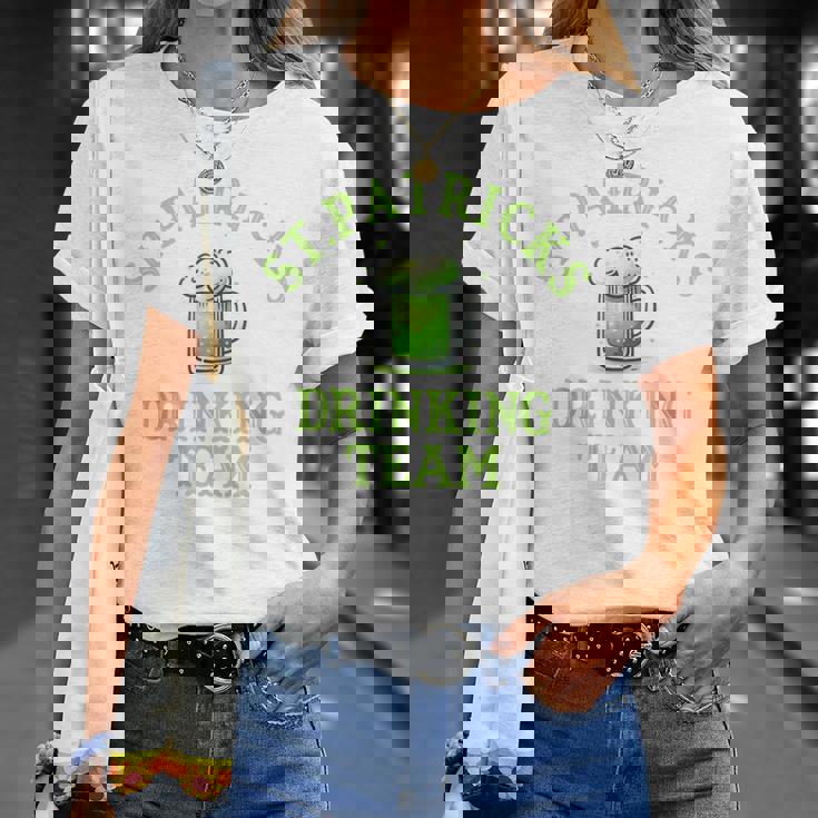 St Patrick Day セント・パトリックス・デー コスチューム ビール アイリッシュ Drinking Team Tシャツ 彼女への贈り物