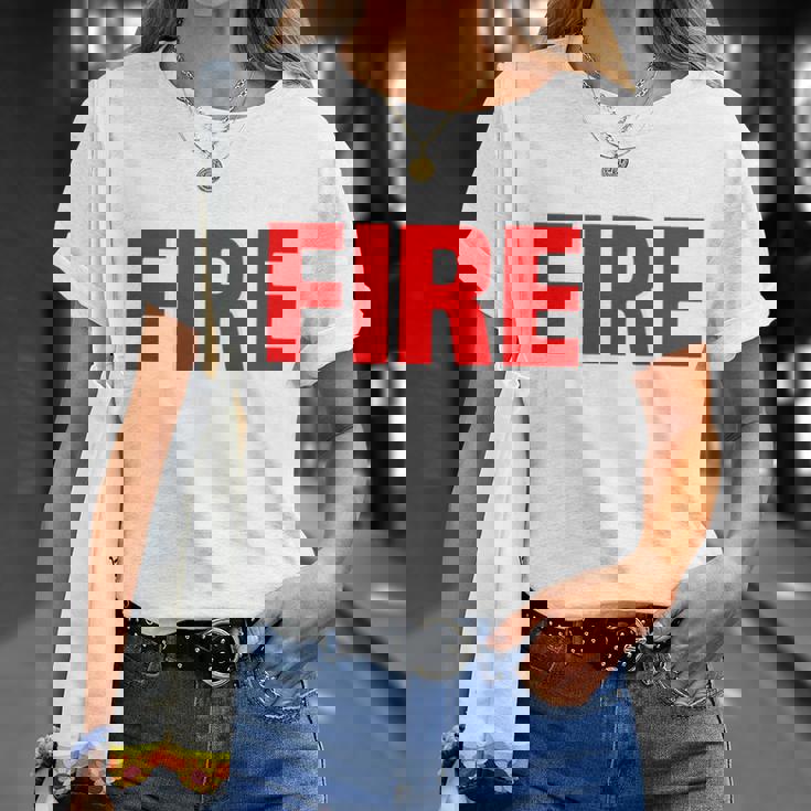 Wildland Hotshot Crew Fire Rescue Department 消防士 Tシャツ 彼女への贈り物