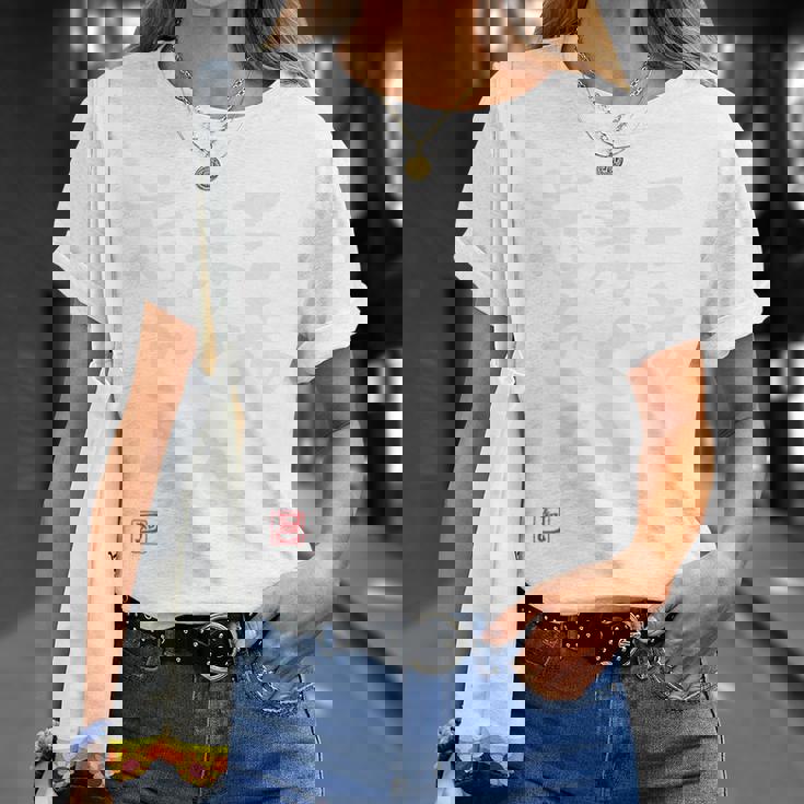 「三歩歩くと忘れます」面白い 筆文字 ユーモア満点 背面に文字入りデザイン おもしろ プリント 長袖tシャツ Tシャツ 彼女への贈り物